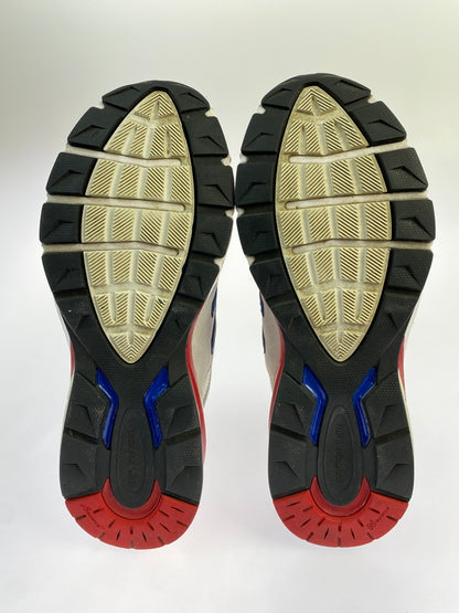 【中古品】【メンズ】 NEW BALANCE ニューバランス M990NB5 990V5 ローカット スニーカー 靴 162-260902-jt-22-min サイズ：US 9 1/2 27.5cm カラー： GREY/ROYAL RED 万代Net店