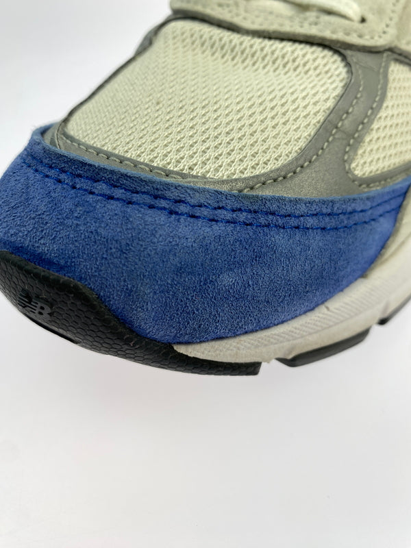 【中古品】【メンズ】 NEW BALANCE ニューバランス M990NB5 990V5 ローカット スニーカー 靴 162-260902-jt-22-min サイズ：US 9 1/2 27.5cm カラー： GREY/ROYAL RED 万代Net店