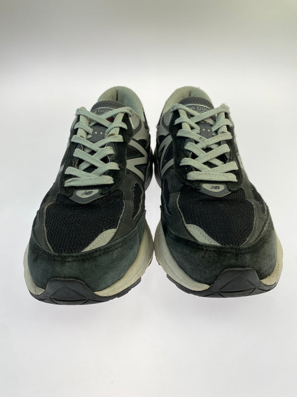【中古品】【メンズ】 NEW BALANCE ニューバランス M990BK6 990V6 HEEL NB LOGO ヒール NB ロゴ ローカット スニーカー 靴 162-260902-jt-17-min サイズ：US９ 27.0cm カラー： BLACK 万代Net店