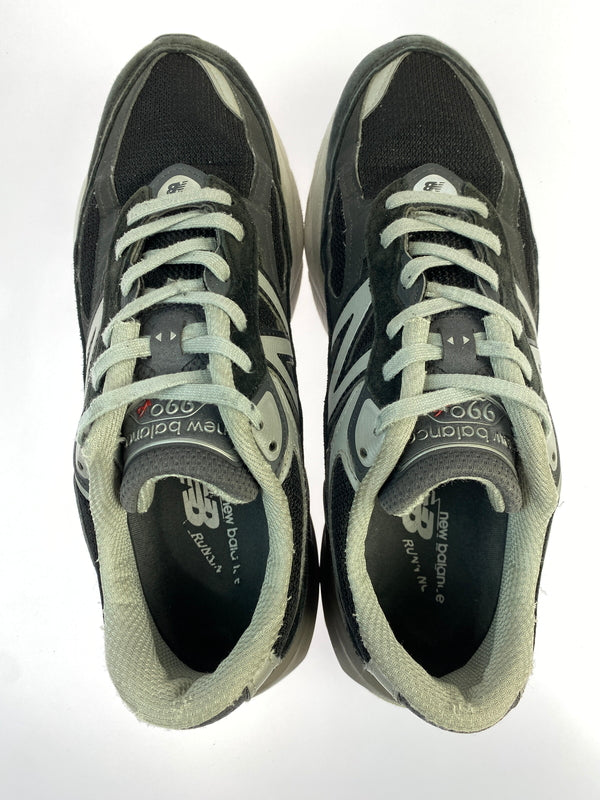 【中古品】【メンズ】 NEW BALANCE ニューバランス M990BK6 990V6 HEEL NB LOGO ヒール NB ロゴ ローカット スニーカー 靴 162-260902-jt-17-min サイズ：US９ 27.0cm カラー： BLACK 万代Net店