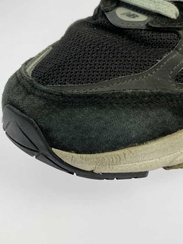 【中古品】【メンズ】 NEW BALANCE ニューバランス M990BK6 990V6 HEEL NB LOGO ヒール NB ロゴ ローカット スニーカー 靴 162-260902-jt-17-min サイズ：US９ 27.0cm カラー： BLACK 万代Net店