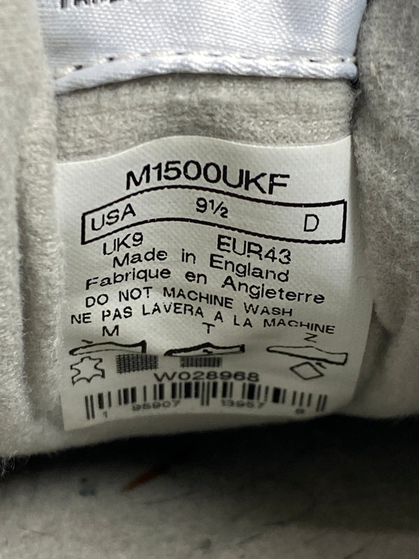 【中古品】【メンズ】 NEW BALANCE ニューバランス M1500UKF ローカット スニーカー 靴 162-260902-jt-21-min サイズ：US 9 1/2 27.5cm カラー：GRAY 万代Net店