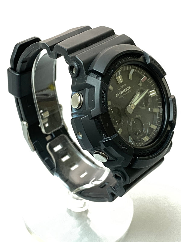 【中古品】【メンズ】 CASIO カシオ G-SHOCK GAW-100B-1AJF ジーショック タフソーラー アナデジ 腕時計 196-260905-yn-20-min カラー：ブラック 万代Net店