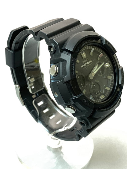 【中古品】【メンズ】 CASIO カシオ G-SHOCK GAW-100B-1AJF ジーショック タフソーラー アナデジ 腕時計 196-260905-yn-20-min カラー：ブラック 万代Net店