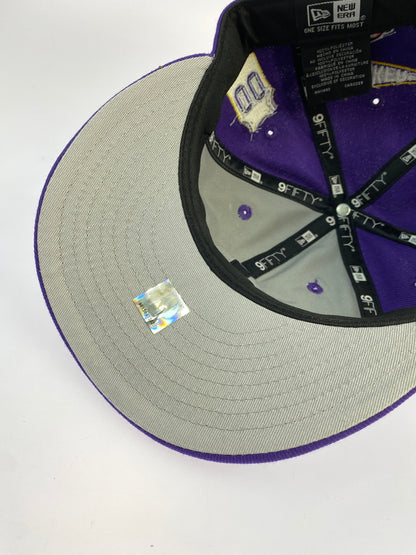 【中古品】【メンズ】 NEW ERA ニューエラ LOS ANGELES ロサンゼルス 17X WORLD CHAMPIONS CAP 17X ワールド チャンピオンズ キャップ 帽子 185-260903-hu-05-min サイズ：ONESIZE カラー：パープル 万代Net店