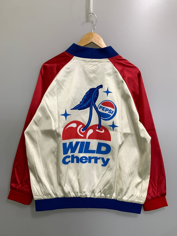 【中古美品】【メンズ】 PEPSI ペプシ ドリーミーくじ A賞 スカジャン メンズ アウター 147-260908-KS-12-min カラー：ホワイト/レッド/ブルー 万代Net店