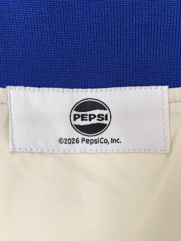 【中古美品】【メンズ】 PEPSI ペプシ ドリーミーくじ A賞 スカジャン メンズ アウター 147-260908-KS-12-min カラー：ホワイト/レッド/ブルー 万代Net店