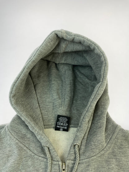【中古品】【メンズ】 STUSSY ステューシー WORLD TOUR PRINT HOODIE ワールド ツアー プリント フーディー メンズ スウェット パーカー 142-260904-em-38-min サイズ：XL カラー：グレー 万代Net店