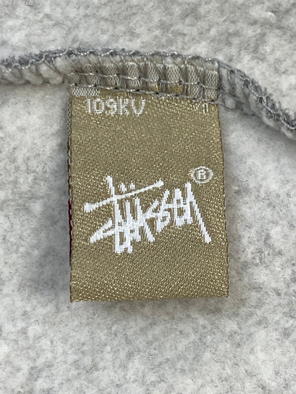 【中古品】【メンズ】 STUSSY ステューシー WORLD TOUR PRINT HOODIE ワールド ツアー プリント フーディー メンズ スウェット パーカー 142-260904-em-38-min サイズ：XL カラー：グレー 万代Net店