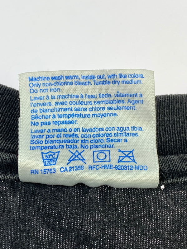 【現状渡し品】【メンズ】 STAR WARS スターウォーズ 90S THE EMPPIRE WANTS YOU TEE 90年代 プリント 半袖 Tシャツ ヴィンテージ メンズ トップス 146-260904-em-42-min サイズ：XL（18-20） カラー：ブラック 万代Net店