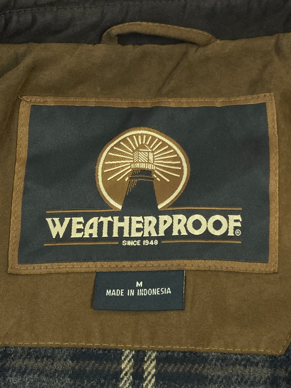 【中古品】【メンズ】 WEATHER PROOF ウェザー プルーフ スウェード ブルゾン アウター 146-260912-hu-60-min サイズ：M カラー：ブラウン 万代Net店