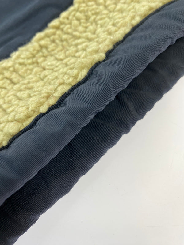 【中古品】【メンズ】 EDDIE BAUER エディー バウアー ボア フリース ジャケット アウター 33-0323 144-260912-hu-55-min サイズ：XS カラー：ベージュ/ネイビー 万代Net店