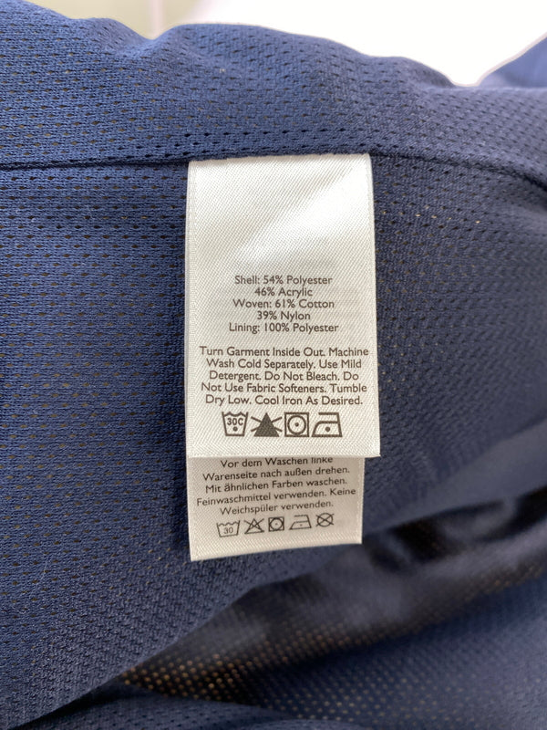 【中古品】【メンズ】 EDDIE BAUER エディー バウアー ボア フリース ジャケット アウター 33-0323 144-260912-hu-55-min サイズ：XS カラー：ベージュ/ネイビー 万代Net店
