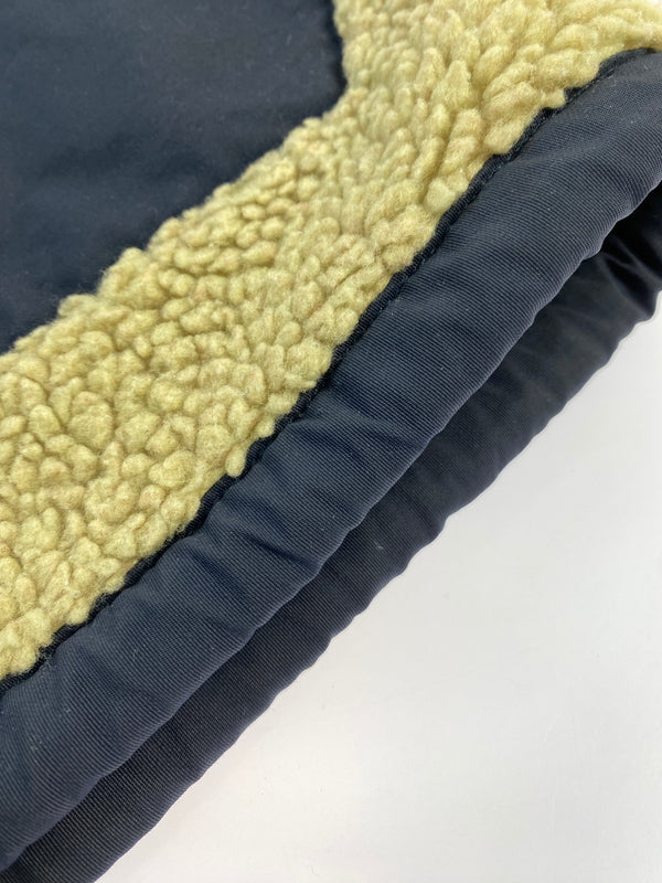 【中古品】【メンズ】 EDDIE BAUER エディー バウアー ボア フリース ジャケット アウター 33-0323 144-260912-hu-55-min サイズ：XS カラー：ベージュ/ネイビー 万代Net店
