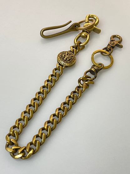 【中古品】【メンズ】 CALEE キャリー EAGLE CONCHO WALLET CHAIN イーグルコンチョ ウォレットチェーン アクセサリー 192-260905-yn-17-min カラー：ゴールド 万代Net店