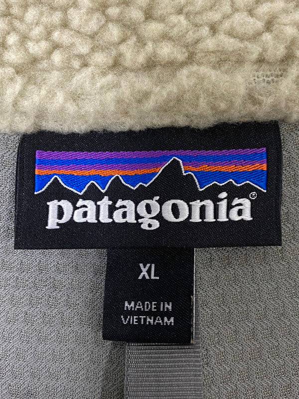 【中古品】【メンズ】 PATAGONIA パタゴニア CLASSIC RETRO X 23048 クラシック レトロ エックス ベスト メンズ アウター フリース製ベスト 144-260901-em-52-min サイズ：XL カラー：アイボリー 万代Net店