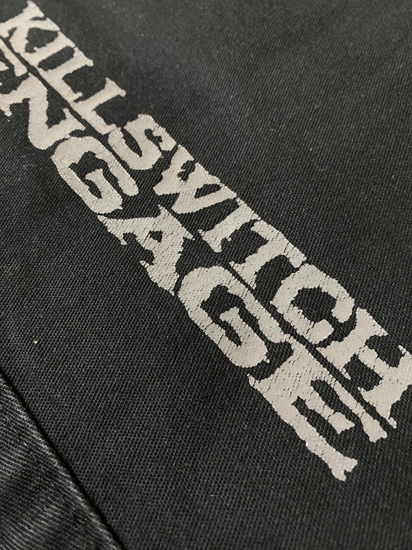 【中古品】【メンズ】 DICKIES ディッキーズ KILLSWITCH ENGAGE WORK JACKET キルスウィッチ エンゲイジ ワークジャケット ジップアップジャケット メタルコアバンド 146-260901-em-31-min サイズ：L-RG カラー：ブラック 万代Net店