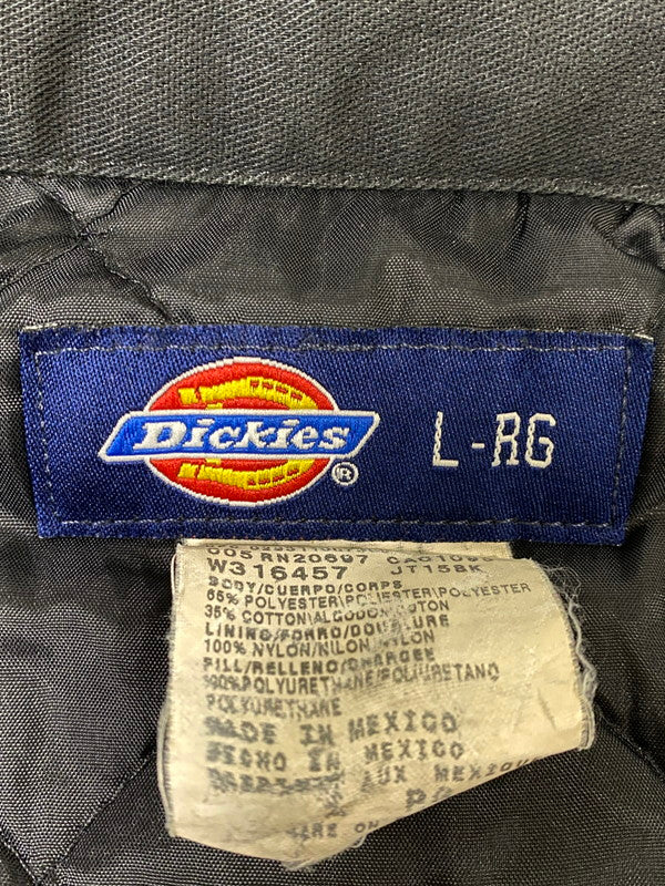 【中古品】【メンズ】 DICKIES ディッキーズ KILLSWITCH ENGAGE WORK JACKET キルスウィッチ エンゲイジ ワークジャケット ジップアップジャケット メタルコアバンド 146-260901-em-31-min サイズ：L-RG カラー：ブラック 万代Net店