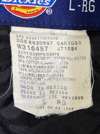 【中古品】【メンズ】 DICKIES ディッキーズ KILLSWITCH ENGAGE WORK JACKET キルスウィッチ エンゲイジ ワークジャケット ジップアップジャケット メタルコアバンド 146-260901-em-31-min サイズ：L-RG カラー：ブラック 万代Net店
