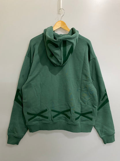 【中古品】【メンズ】 NIKE ナイキ x NINA CHANEL ABNEY ニーナ シャネル アブニー JORDAN FLEECE FZ7514-398 ジョーダン フリース スウェット パーカー メンズ フーディー 148-260901-em-36-min サイズ：L カラー：グリーンストーン 万代Net店