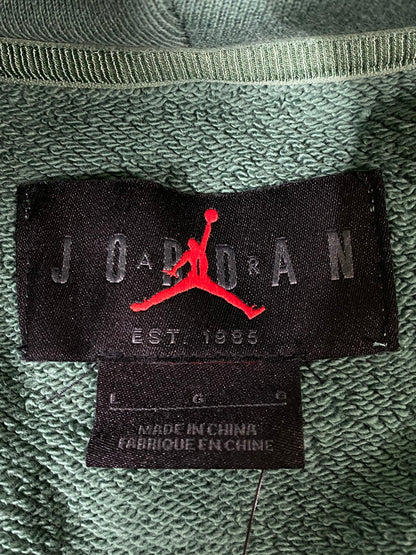 【中古品】【メンズ】 NIKE ナイキ x NINA CHANEL ABNEY ニーナ シャネル アブニー JORDAN FLEECE FZ7514-398 ジョーダン フリース スウェット パーカー メンズ フーディー 148-260901-em-36-min サイズ：L カラー：グリーンストーン 万代Net店