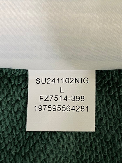 【中古品】【メンズ】 NIKE ナイキ x NINA CHANEL ABNEY ニーナ シャネル アブニー JORDAN FLEECE FZ7514-398 ジョーダン フリース スウェット パーカー メンズ フーディー 148-260901-em-36-min サイズ：L カラー：グリーンストーン 万代Net店