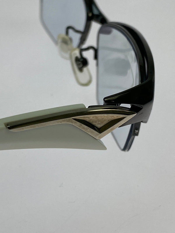 【中古品】【メンズ】 SAMURAI SHO サムライショウ GLASSES 眼鏡 アイウエア 203-260907-yn-23-min サイズ：57□15 145 カラー：ホワイト 万代Net店