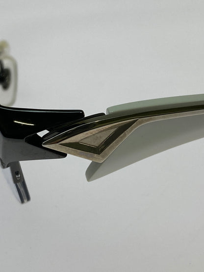 【中古品】【メンズ】 SAMURAI SHO サムライショウ GLASSES 眼鏡 アイウエア 203-260907-yn-23-min サイズ：57□15 145 カラー：ホワイト 万代Net店