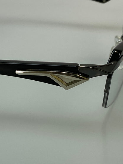 【中古品】【メンズ】 SAMURAI SHO サムライショウ GLASSES SS-T20 眼鏡 アイウエア 203-260907-yn-20-min サイズ：57□15 140 カラー：ブラック 万代Net店