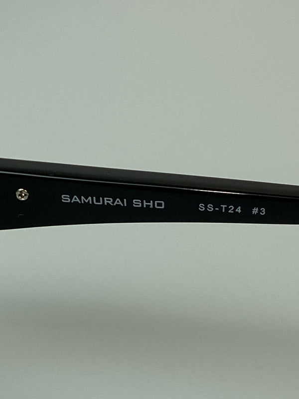 【中古品】【メンズ】 SAMURAI SHO サムライショウ GLASSES SS-T20 眼鏡 アイウエア 203-260907-yn-20-min サイズ：57□15 140 カラー：ブラック 万代Net店