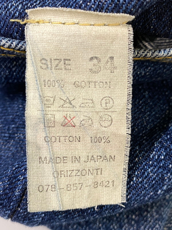 【中古品】【メンズ】 DENIME ドゥニーム 金耳 DENIM PANTS デニムパンツ メンズボトムス ジーパン ジーンズ 156-260904-em-23-min サイズ：34 カラー：インディゴ 万代Net店