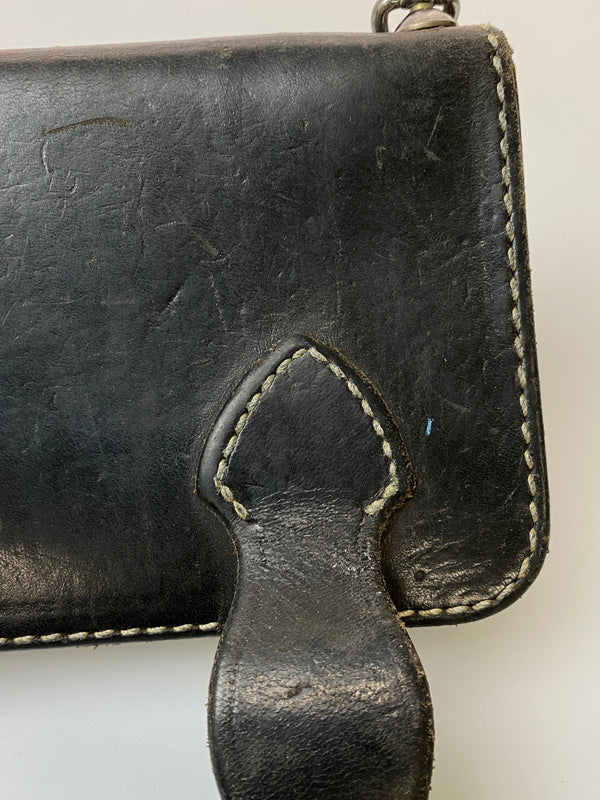 【現状渡し品】【メンズ】 RED MOON レッドムーン LONG LEATHER WALLET ロングレザーウォレット 長財布 201-260905-yn-05-min カラー：ブラック 万代Net店