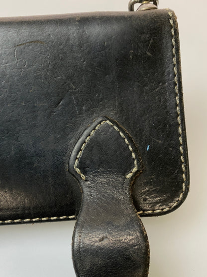 【現状渡し品】【メンズ】 RED MOON レッドムーン LONG LEATHER WALLET ロングレザーウォレット 長財布 201-260905-yn-05-min カラー：ブラック 万代Net店