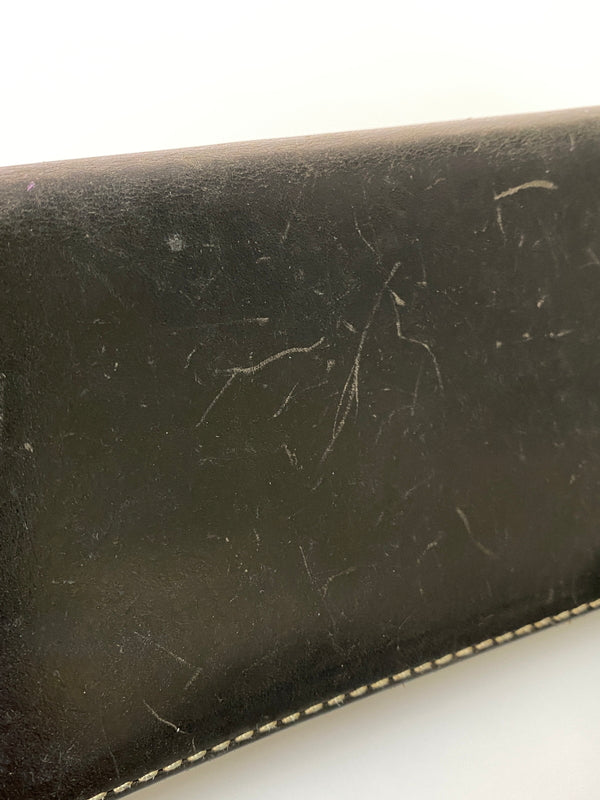 【現状渡し品】【メンズ】 RED MOON レッドムーン LONG LEATHER WALLET ロングレザーウォレット 長財布 201-260905-yn-05-min カラー：ブラック 万代Net店