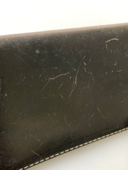 【現状渡し品】【メンズ】 RED MOON レッドムーン LONG LEATHER WALLET ロングレザーウォレット 長財布 201-260905-yn-05-min カラー：ブラック 万代Net店