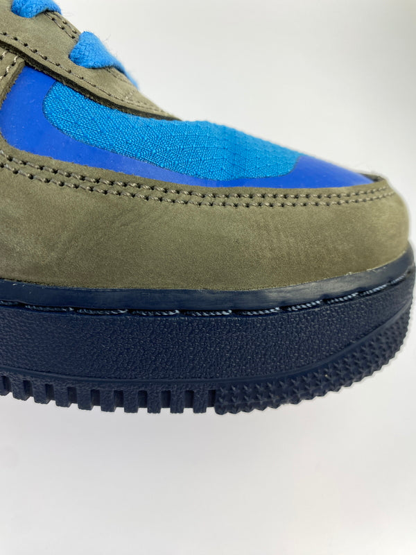 【中古品】【メンズ】 NIKE ナイキ × STASH スタッシュ HF5516-001 AIR FORCE 1 LOW SP エアーフォース ロー スペシャル スニーカー 靴 160-260902-jt-13-min サイズ：US 9 27.0cm カラー：SOFT GREY/HARBOR BLUE 万代Net店