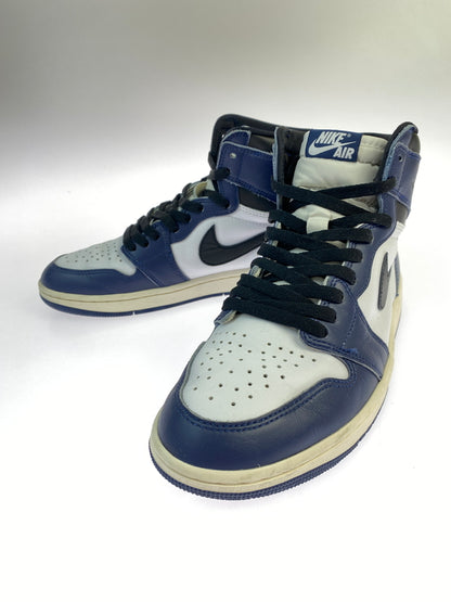 【中古品】【メンズ】 NIKE ナイキ DZ5485-401 AIR JORDAN 1 RETRO HIGH OG エアージョーダン1 ハイ レトロ スニーカー 靴 160-260902-jt-11-min サイズ：US ９ 27.0cm カラー： MIDNIGHT NAVY 万代Net店