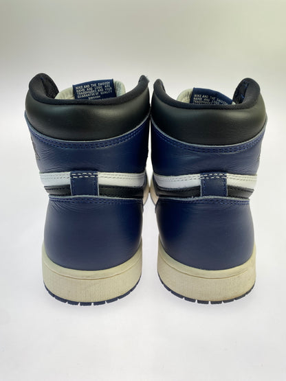 【中古品】【メンズ】 NIKE ナイキ DZ5485-401 AIR JORDAN 1 RETRO HIGH OG エアージョーダン1 ハイ レトロ スニーカー 靴 160-260902-jt-11-min サイズ：US ９ 27.0cm カラー： MIDNIGHT NAVY 万代Net店