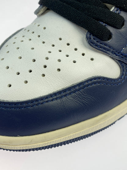 【中古品】【メンズ】 NIKE ナイキ DZ5485-401 AIR JORDAN 1 RETRO HIGH OG エアージョーダン1 ハイ レトロ スニーカー 靴 160-260902-jt-11-min サイズ：US ９ 27.0cm カラー： MIDNIGHT NAVY 万代Net店
