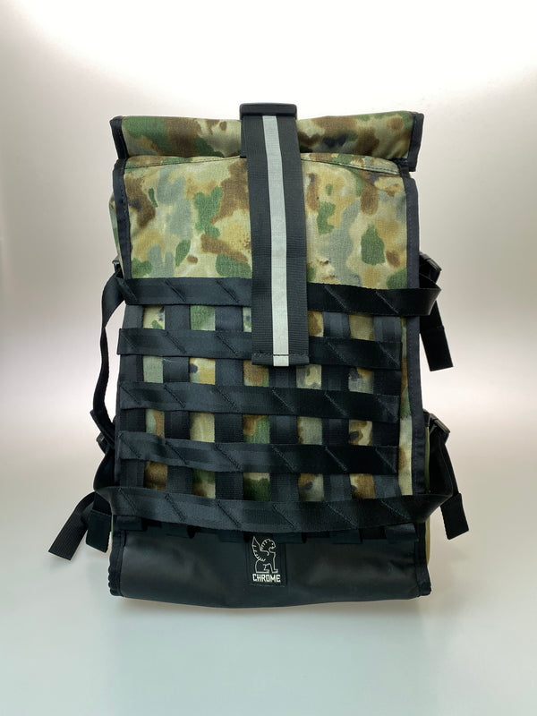 【中古品】【メンズ】 CHROME クローム BACKPACK 迷彩 バックパック リュック カバン 188-260909-yn-20-min カラー：ブラック/カモフラージュ 万代Net店