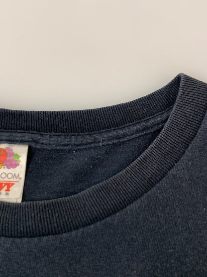 【中古品】【メンズ】 FUCK YOU FUCKIN FUCK 90S TEE 90年代 ティー 半袖 Tシャツ ショートスリーブ 146-260903-hu-59-min サイズ：XL カラー：ネイビー 万代Net店