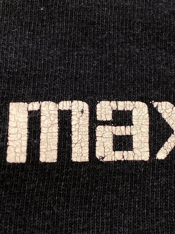 【中古品】【メンズ】 MAXELL マクセル 企業 TEE メンズ 半袖 Tシャツ ヴィンテージ ロゴ ショートスリーブ 146-260904-em-44-min サイズ：L カラー：ブラック 万代Net店