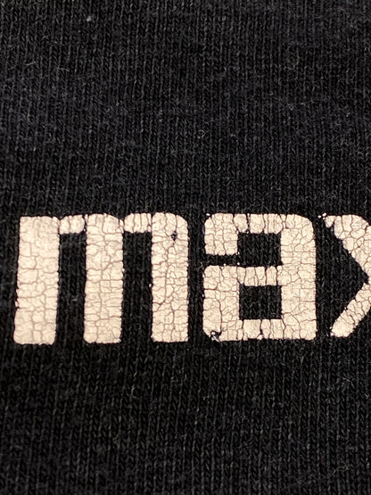 【中古品】【メンズ】 MAXELL マクセル 企業 TEE メンズ 半袖 Tシャツ ヴィンテージ ロゴ ショートスリーブ 146-260904-em-44-min サイズ：L カラー：ブラック 万代Net店