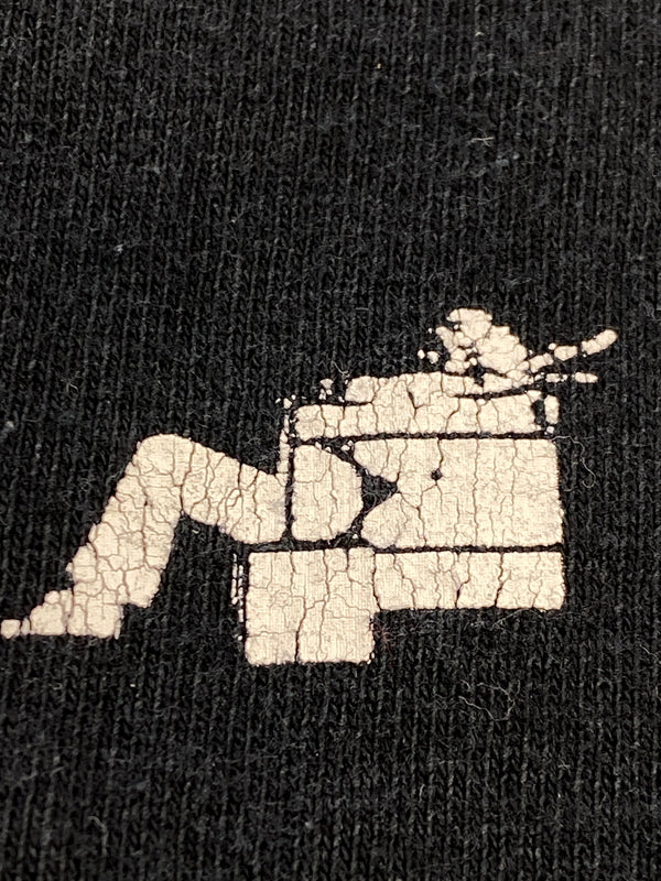 【中古品】【メンズ】 MAXELL マクセル 企業 TEE メンズ 半袖 Tシャツ ヴィンテージ ロゴ ショートスリーブ 146-260904-em-44-min サイズ：L カラー：ブラック 万代Net店