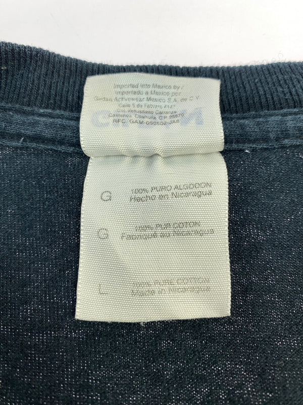 【中古品】【メンズ】 MAXELL マクセル 企業 TEE メンズ 半袖 Tシャツ ヴィンテージ ロゴ ショートスリーブ 146-260904-em-44-min サイズ：L カラー：ブラック 万代Net店