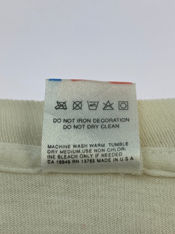 【現状渡し品】【メンズ】 USED ユーズド 80S YOU WANT ME TO SUCK WHAT ジョークTEE 80年代 プリント 半袖 Tシャツ メンズ トップス ヴィンテージ 146-260904-em-40-min サイズ：XL カラー：ホワイト 万代Net店