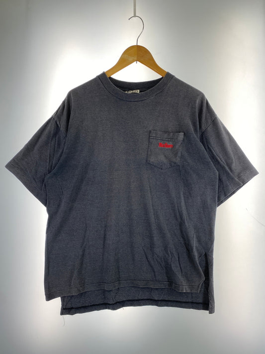 【現状渡し品】【メンズ】 MARLBOLO マルボロ 90S ボーダーTEE 90年代 ボーダー 半袖 Tシャツ メンズ トップス ヴィンテージ 146-260904-em-41-min サイズ：L/XL カラー：グレー 万代Net店