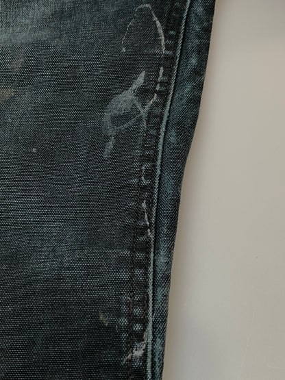 【中古品】【メンズ】 CARHARTT カーハート USA製 ダブルニーぺインターパンツ ボトムス 157-260903-hu-11-min サイズ：36×30 カラー：ネイビー 万代Net店