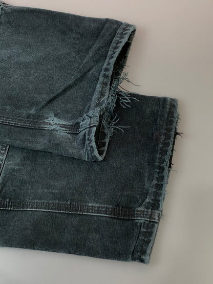 【中古品】【メンズ】 CARHARTT カーハート USA製 ダブルニーぺインターパンツ ボトムス 157-260903-hu-11-min サイズ：36×30 カラー：ネイビー 万代Net店