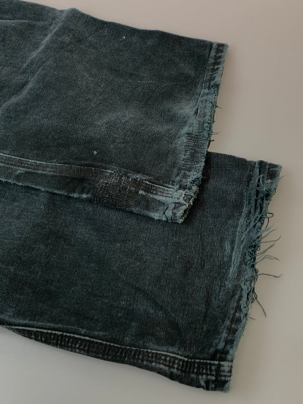 【中古品】【メンズ】 CARHARTT カーハート USA製 ダブルニーぺインターパンツ ボトムス 157-260903-hu-11-min サイズ：36×30 カラー：ネイビー 万代Net店